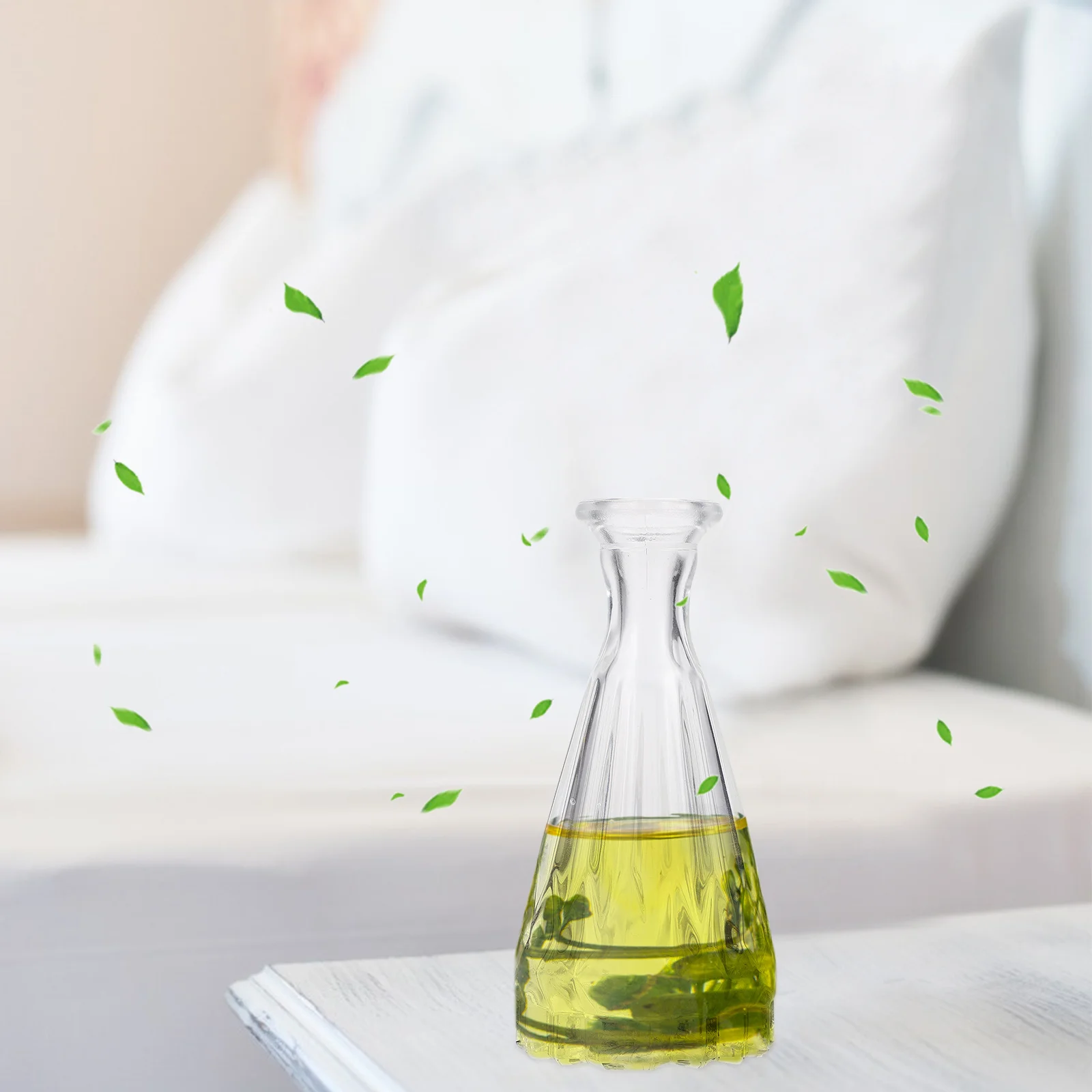 

Vase Flower Arrangement Container Glass Bud Aromatherapy Bottles Simple Tabletop