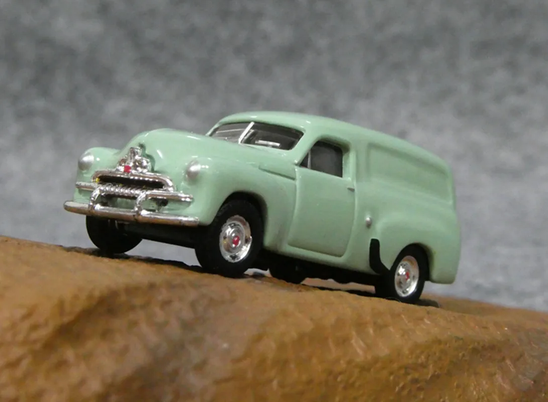 1:87 alloy 1954 FJ Panel Van car model,simulation mini car toys,children\'s collection gifts,wholesale