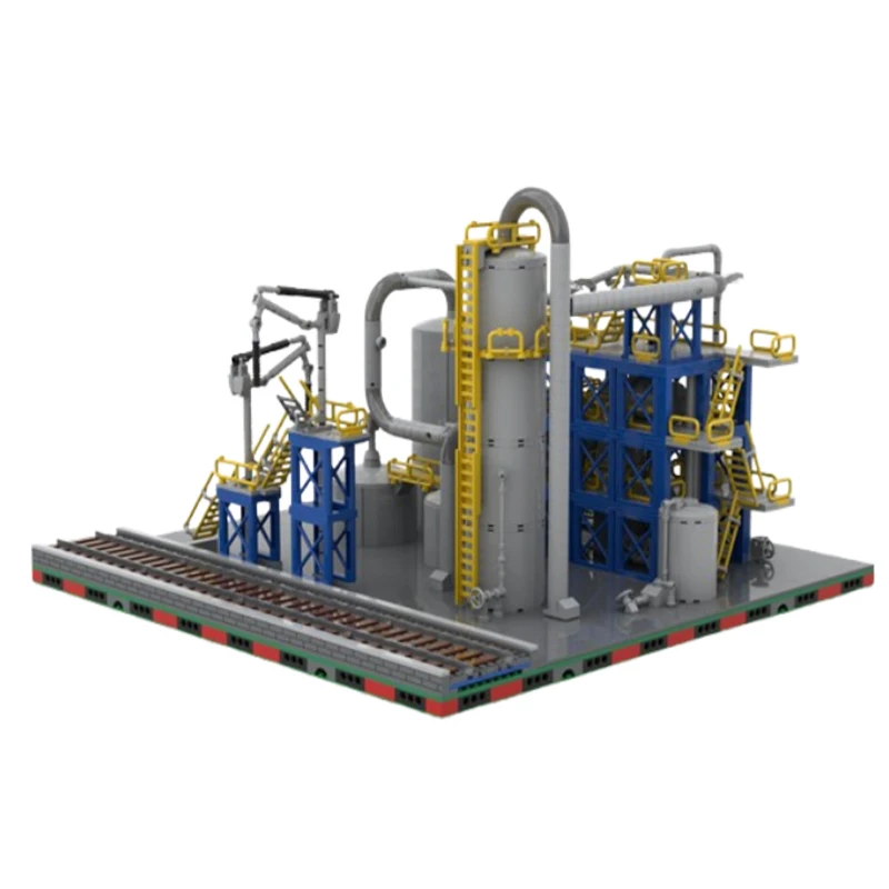 

Spot small particle assembly building blocks MOC-101452 3116pcs city building factory educational toy assembly model gift set or