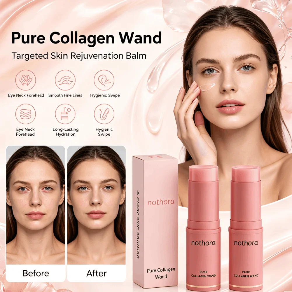 Collagen Multi Balm Stick Korean Anti Wrinkle Plumping Bounce Moisturizing Reduce Fine Lines Around Eyes & Face Facial Skin Care