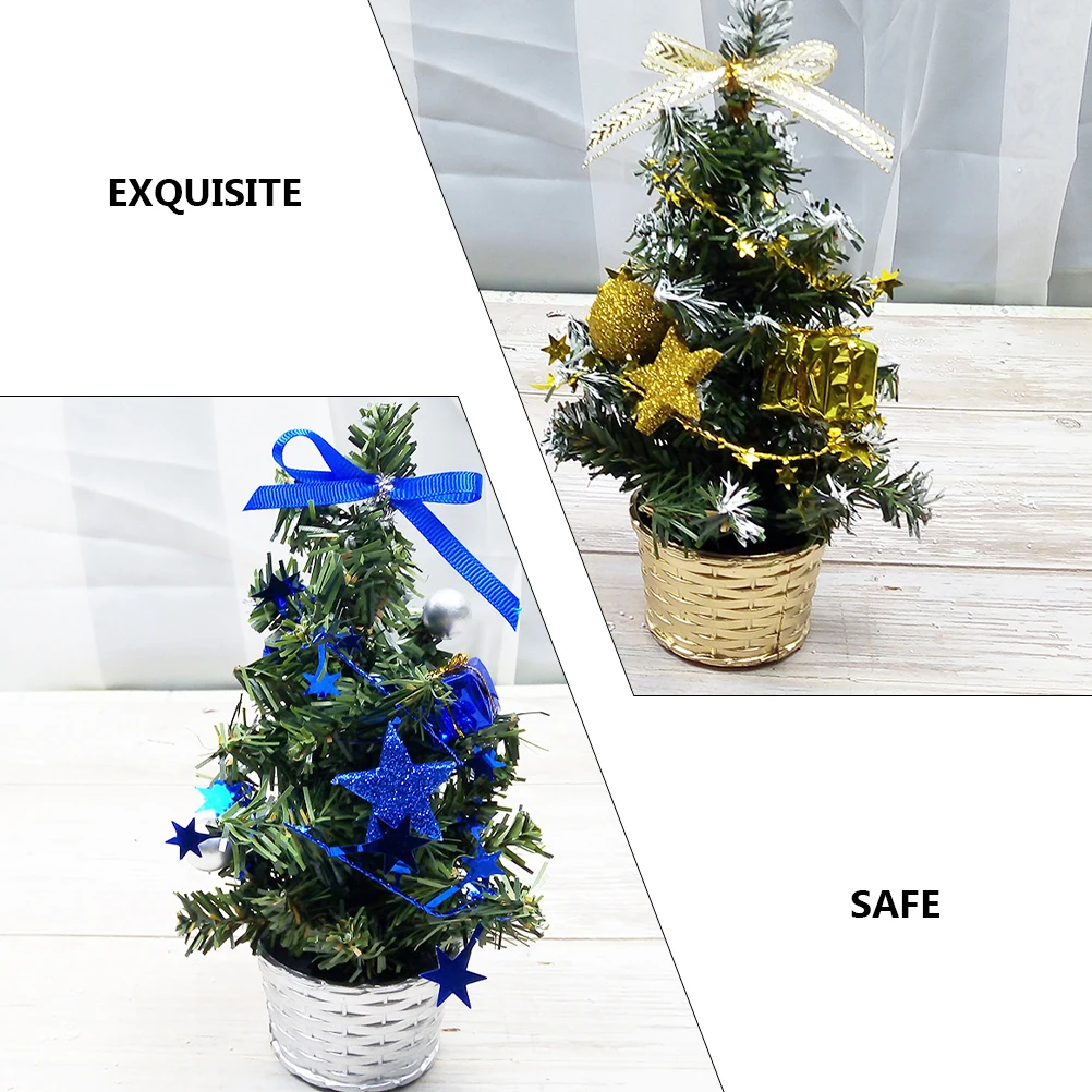 

4 Pcs Adorable Christmas Ornament Mini Comfortable Holiday Decoration