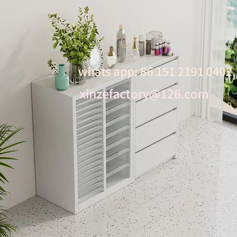 

Customizable Shop Display Art Nail Polish Glue Storage Wall Cabinet Nail Polish Swatch