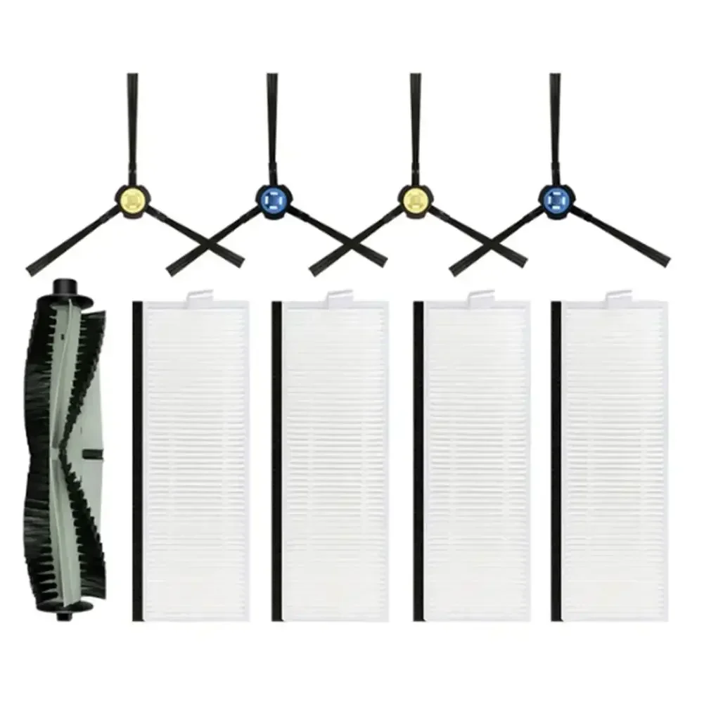 فلتر مكنسة كهربائية روبوت ، مجموعة بكرة الفرشاة الجانبية ، ملحقات قطع الغيار ، T20sA7 ، A9S ، X785 ، X750 ، X800