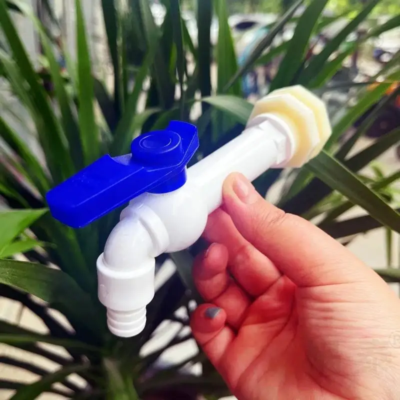 1 Set Tank Tap Adapter Valve Garden Quick Connect Valves Fittings Water Tanks Faucet Replacement