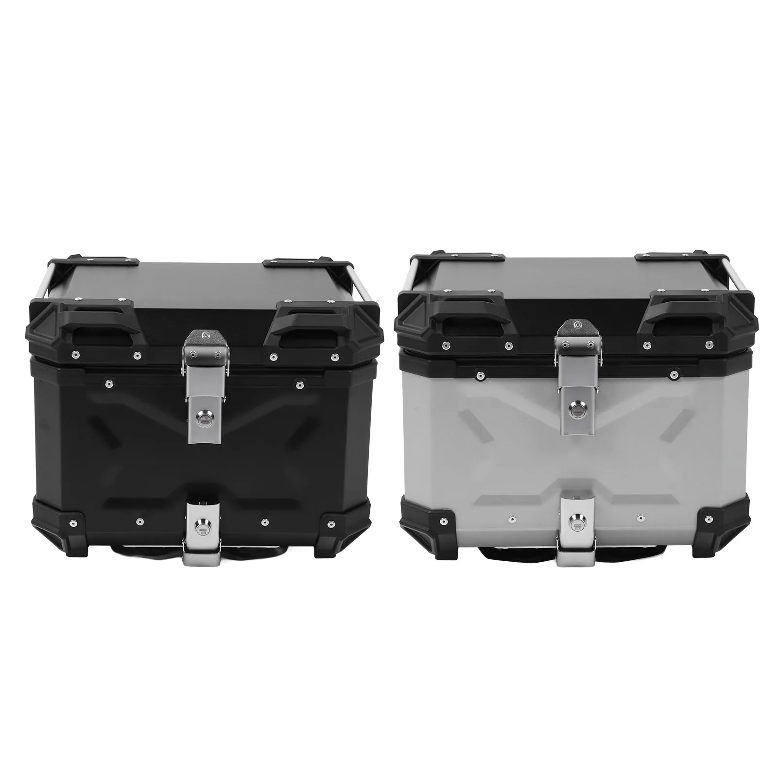 

Хвостовой ящик для мотоцикла, термостойкий, антиморозостойкий, задний ящик для хранения мотоцикла, 45 л, водонепроницаемый, с задней подушкой для мотоцикла