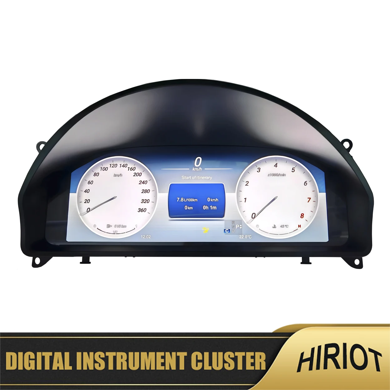 

Digital Instrument Gauge Cluster Speedometer LCD Panel Odometer For Mercedes Benz GLK-Class X204 10-15 Dashboard Tachometer