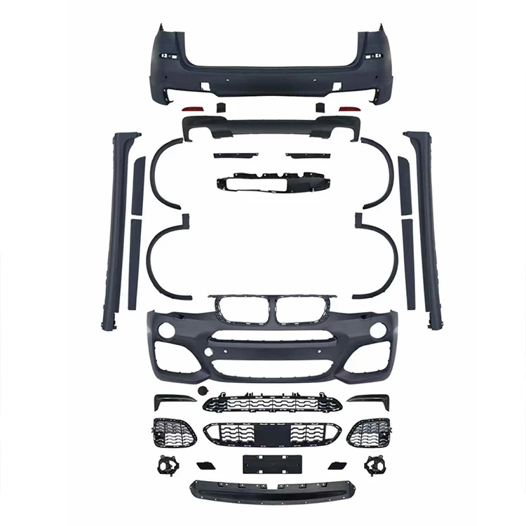 

Популярный комплект обвеса Dream Garage M Sport, улучшенный обвес M Tech Facelift для X3 F25 LCI 2014-2017