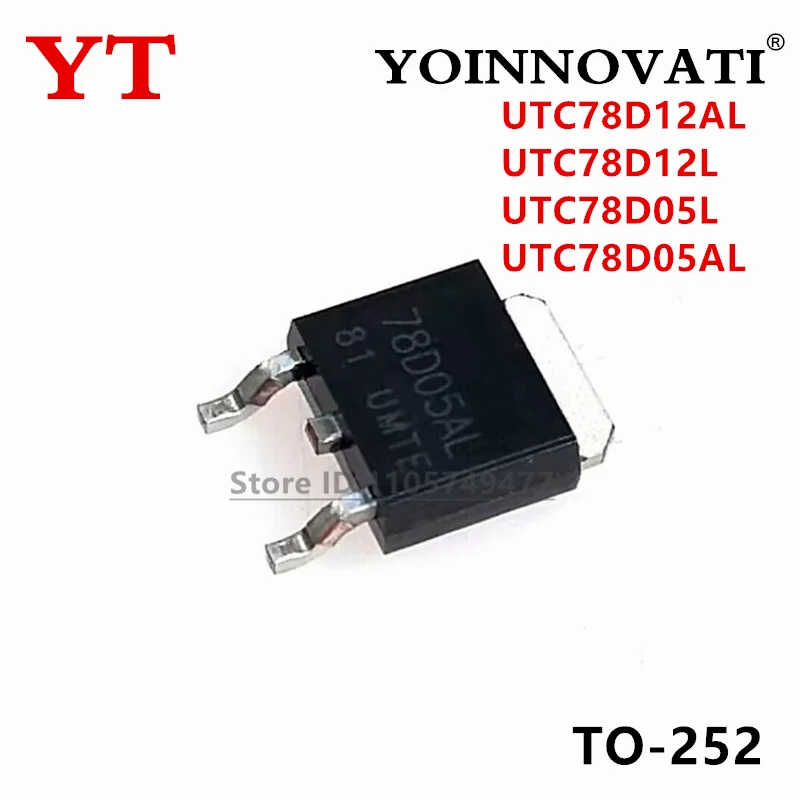 20Pcs UTC78D12AL 78D12AL UTC78D12L 78D12L UTC78D05L 78D05L UTC78D05AL 78D05AL