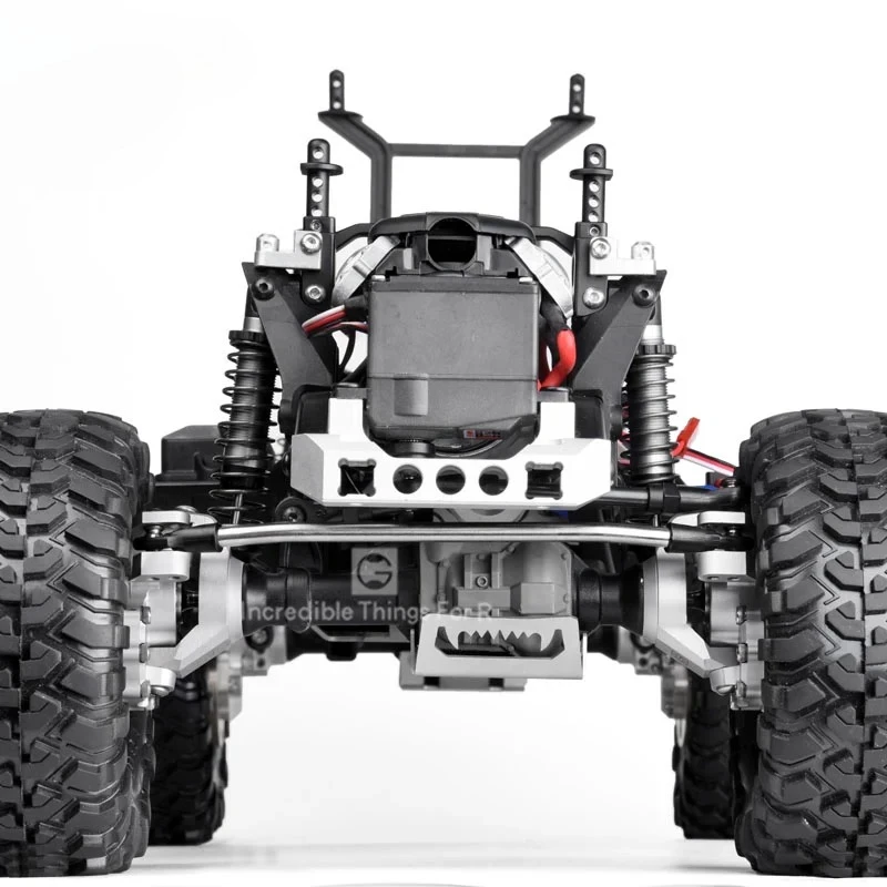 GRC G2 Ackerman Kingpin Sinks Steering C Block Kit Metal Steering Kit for 1/10 RC Crawler Car Traxxas TRX4 Diy Parts