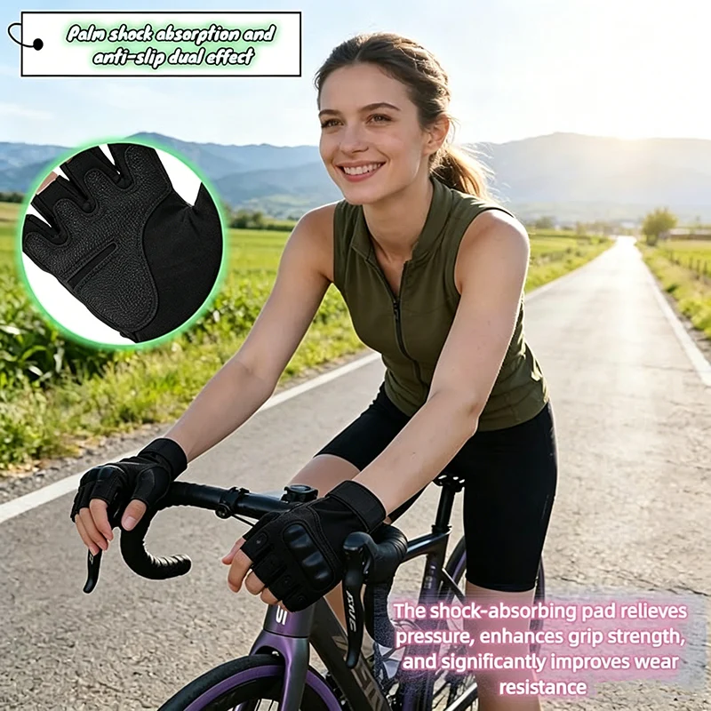 OutdoorTactical five fingers Gloves Hard Knuckle Paintball Airsoft Hunting Combat Ridin Motorcycle glog Hiking Half Finger Glove
