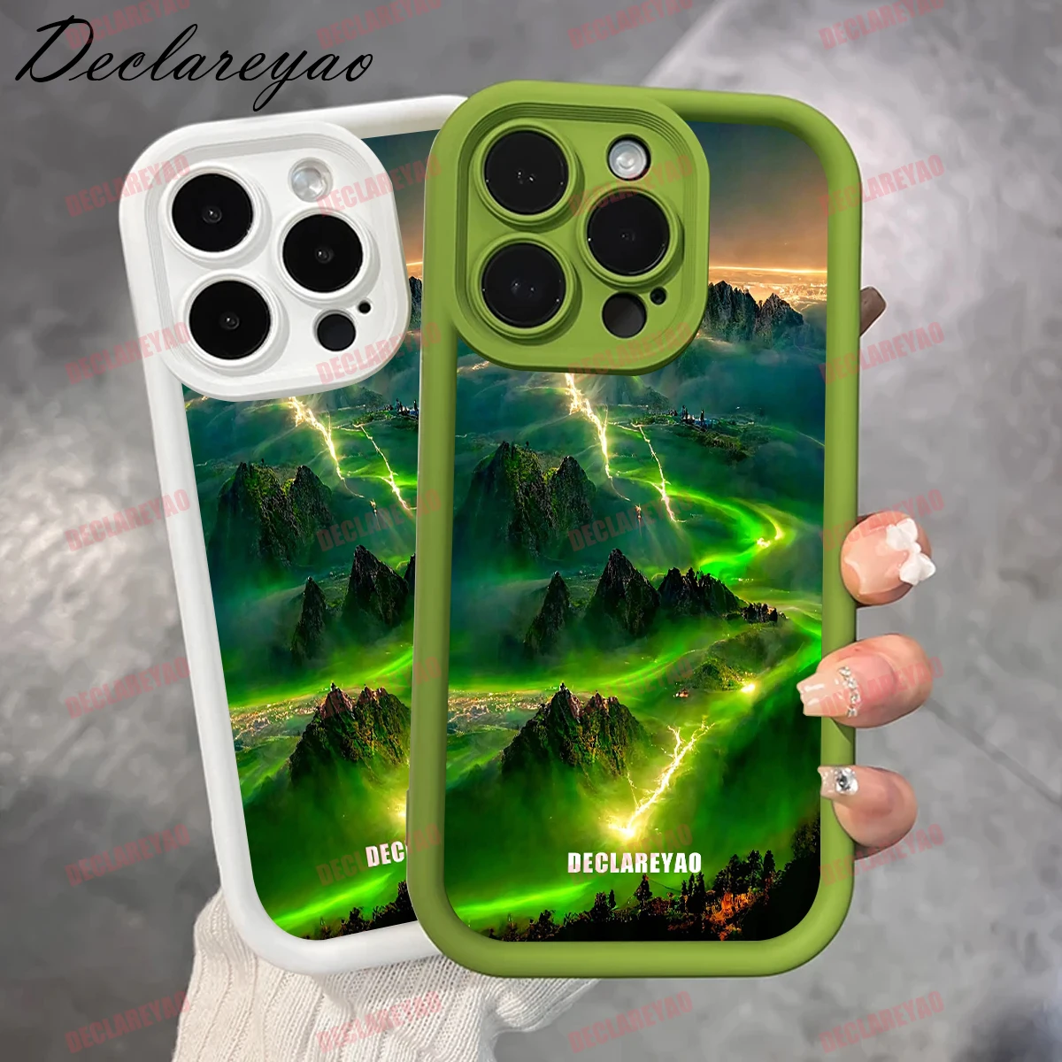 DECLAREYAO ماتي بولي يوريثان لينة خفيفة سليم حالات لسامسونج غالاكسي A06 J8 A56 M51 F15 A01 Prime نوت 20 M30S A يغطي حافظة للصدمات