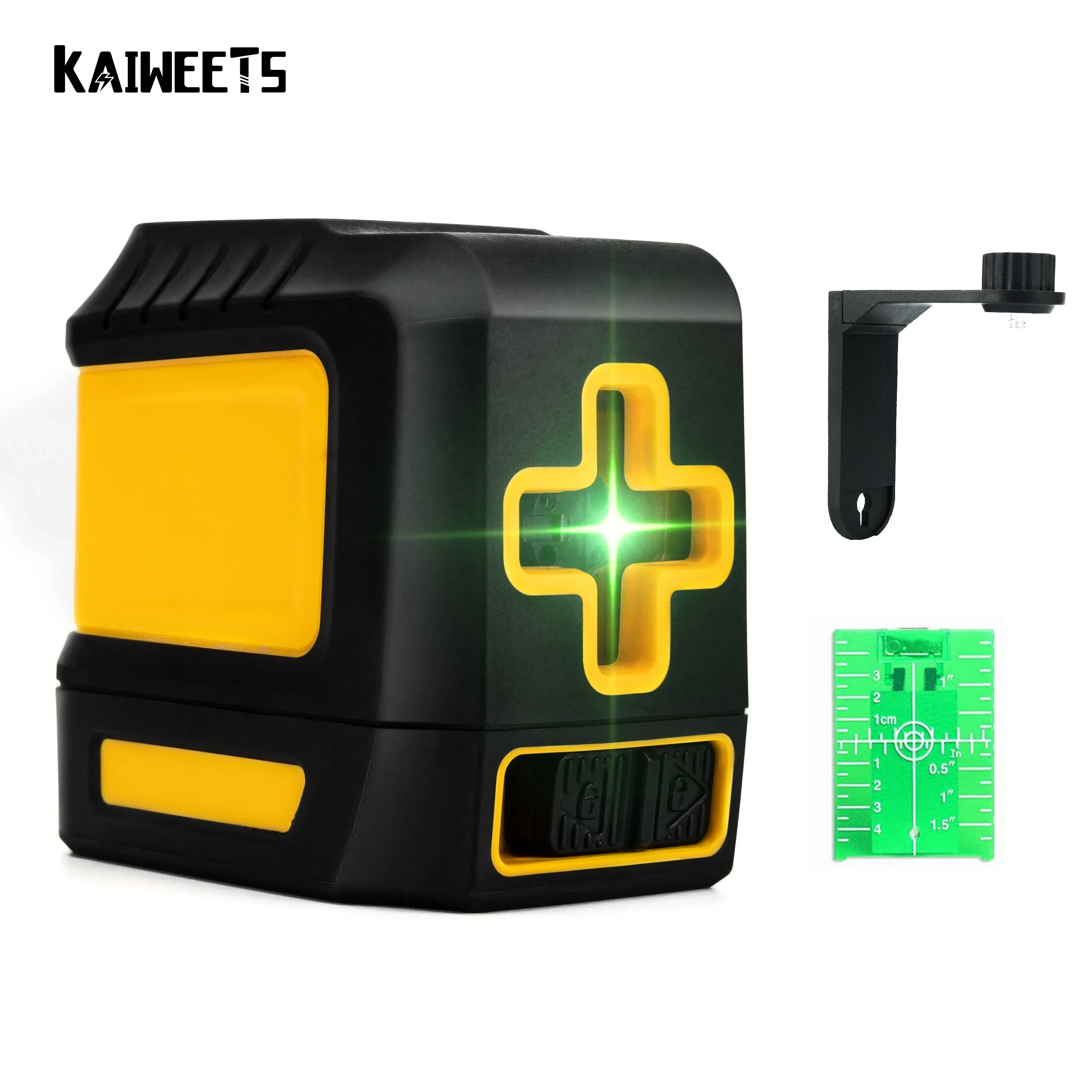 KAIWEETS Laser Level Cross Line Laser with Self-Leveling Vertical and Horizontal Line Rotatable 360 Degree Nivel Laser