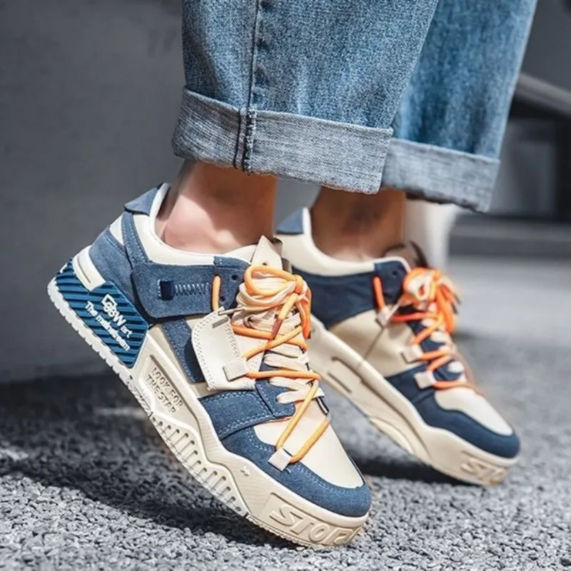 

High Quality Men's Shoes Casual Sports Board Shoes for Men Running Lightweight Sneakers with Youthful Vitality Zapatos De Hombre