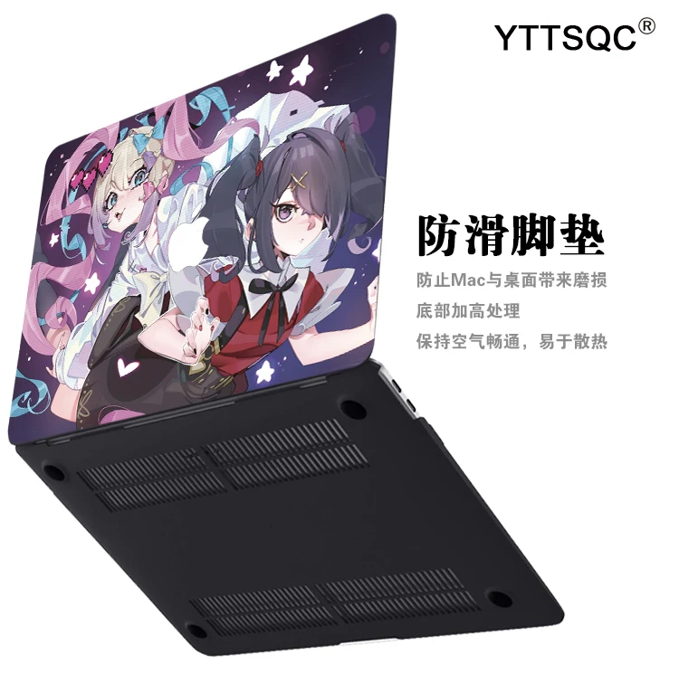 المحتاجة فتاة جرعة زائدة أنيمي لابل ماك بوك اير 13 15 M2 M1 برو 13 14 16 ماك هارد شل الشبكية A2681 A2337 A2338 A1989 محمول