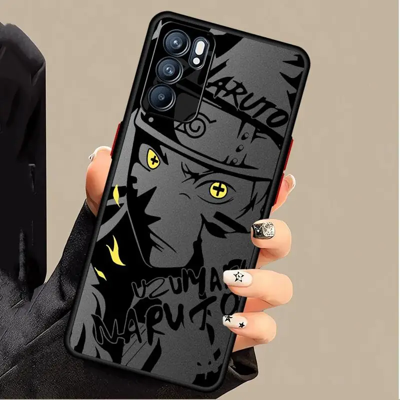 Anime Cool-N-Narutos Case for Xiaomi Redmi 12C 10C 10A 9A 9T A2 A1 Plus 10 12 5G 9 9C 13C K40 Shockproof Matte Clear Cover