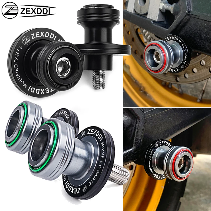 

Motorcycle Accessories 8MM Swingarm Spool Slider Stand Bolt For Kawasaki Ninja ZX4R ZX4RR ZX10R ZX1000 Z ER 400 650 Z ZR 800 900