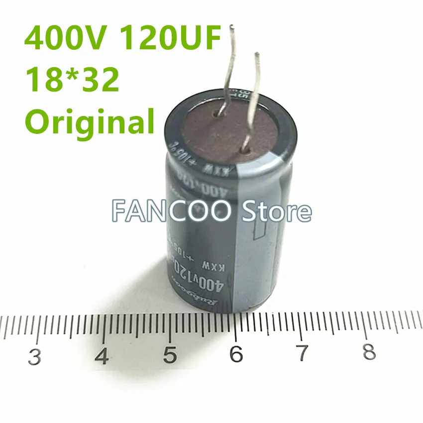 1pcs  400V 120UF  DIP-2 Aluminum Electrolytic Capacitor  18X32 18X30 100% Original NEW