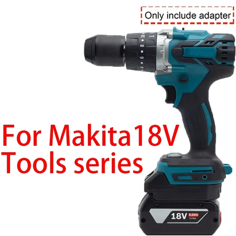 Imagem -03 - Adaptador para Bosch 18v para Makita 18 20v Conversor de Bateria de Íon-lítio para Makita Ferramentas sem Fio Furadeira Elétrica Acessórios de Ferramentas Elétricas