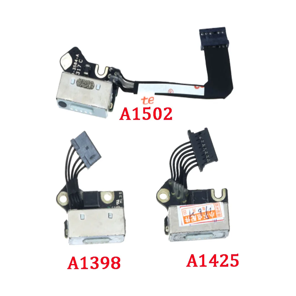 Original Charging Port Power DC Jack For Macbook Pro A1398 A1425 A1502 820-3609 820-3584 2008-2015 Year