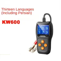 KONNWEI KW600 Car Battery Tester 12V 100 to 2000CCA 12 Volts Battery Tools for the Car Quick Cranking Charging Diagnostic