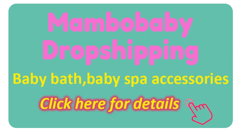 Mambobaby Dropshipping Baby Bath Baby Spa Accessories