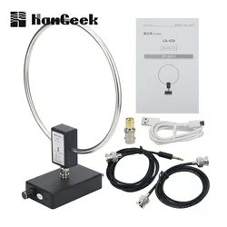 HAMGEEK GA-450 GA-800 Active Loop Antenna SDR Short Medium Wave Radio HF Receiver Antenna for Tecsun Malahite
