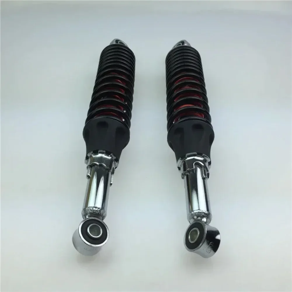 2027 FOR  Motorcycle electric car shock absorber inside black red double pitch 34cm spring motorcycle shock absorbers