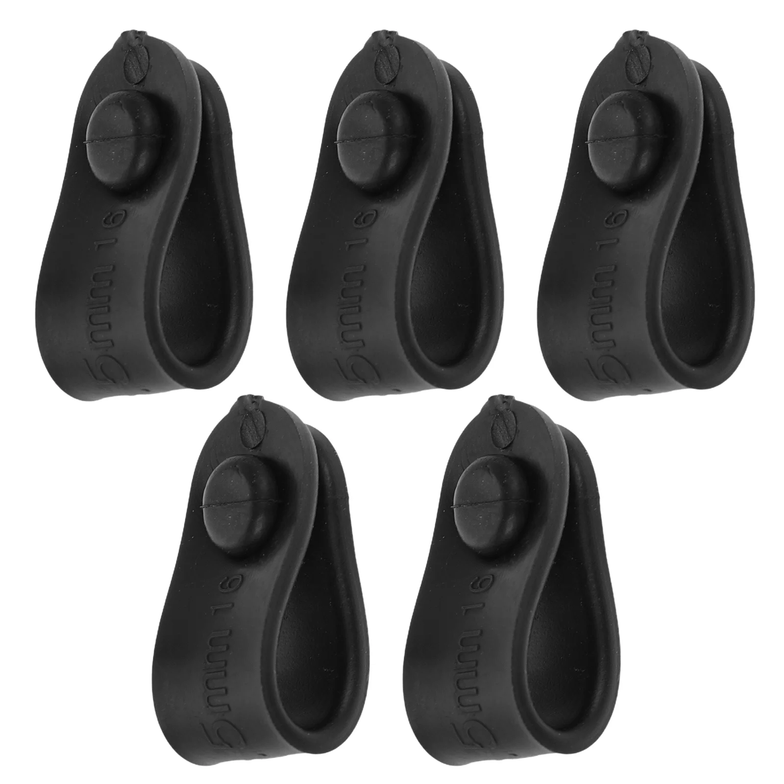 

5pcs Silicone Ties Cable Cable Tension Strap For Car ganizer for Motorcycle Brake Lines Clutch Wire Management Straps Car