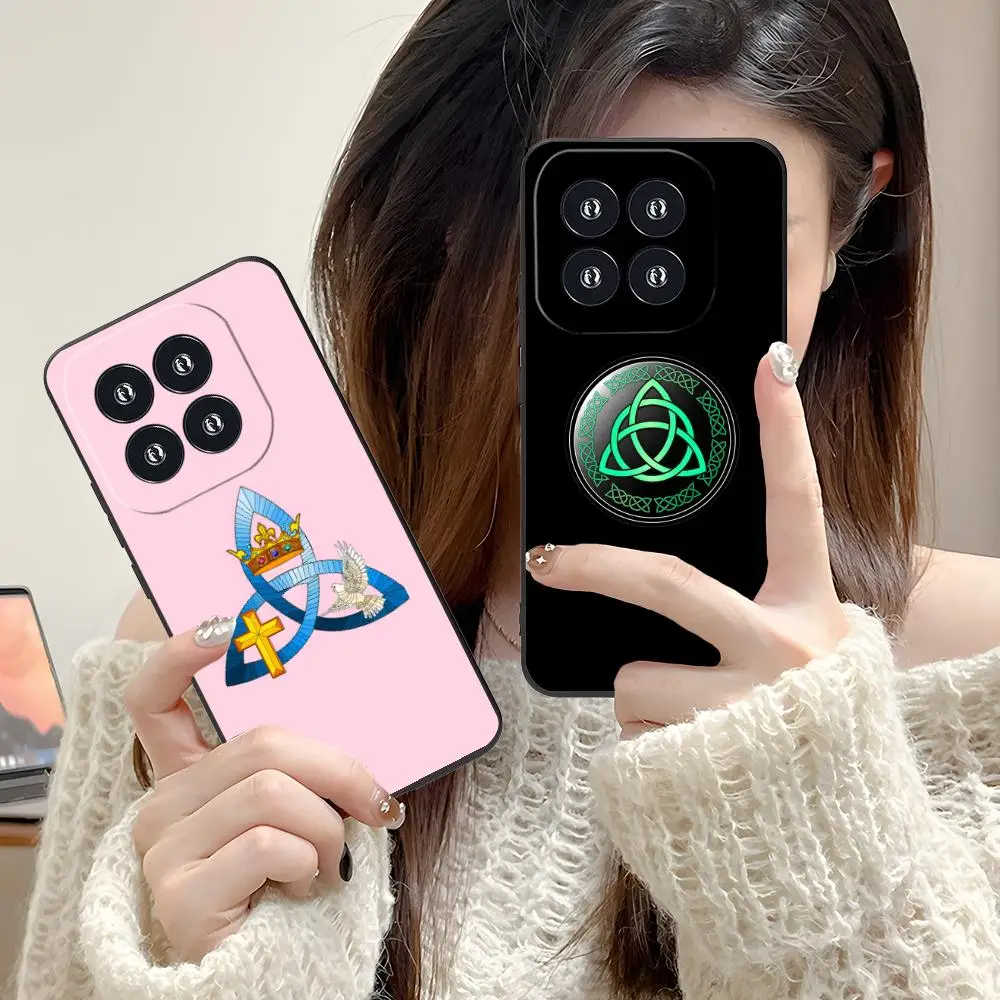 

Чехол для мобильного телефона Holy Trinity для Xiaomi 15 14 13 12 Mi 11 T Ultra Lite Pro S X 5G с цветным принтом, защитный роскошный чехол