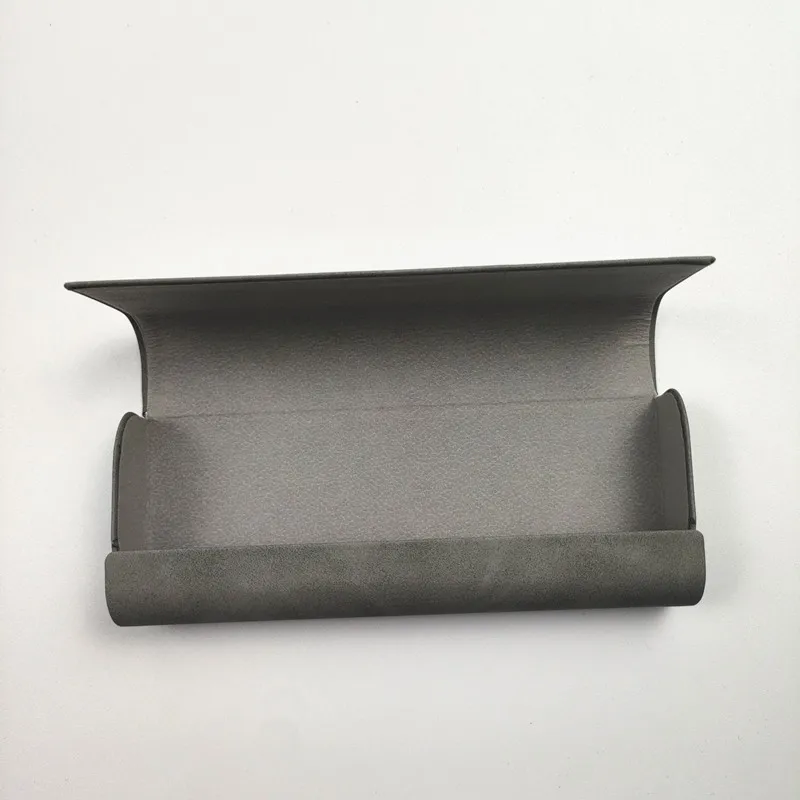 Hard-Shell กรณีแว่นตาผู้ชายผู้หญิงแว่นตา PU หนังแบบพกพา Anti-Extrusion แว่นตากันแดดกล่องเก็บแว่นตาพับกระเป๋า