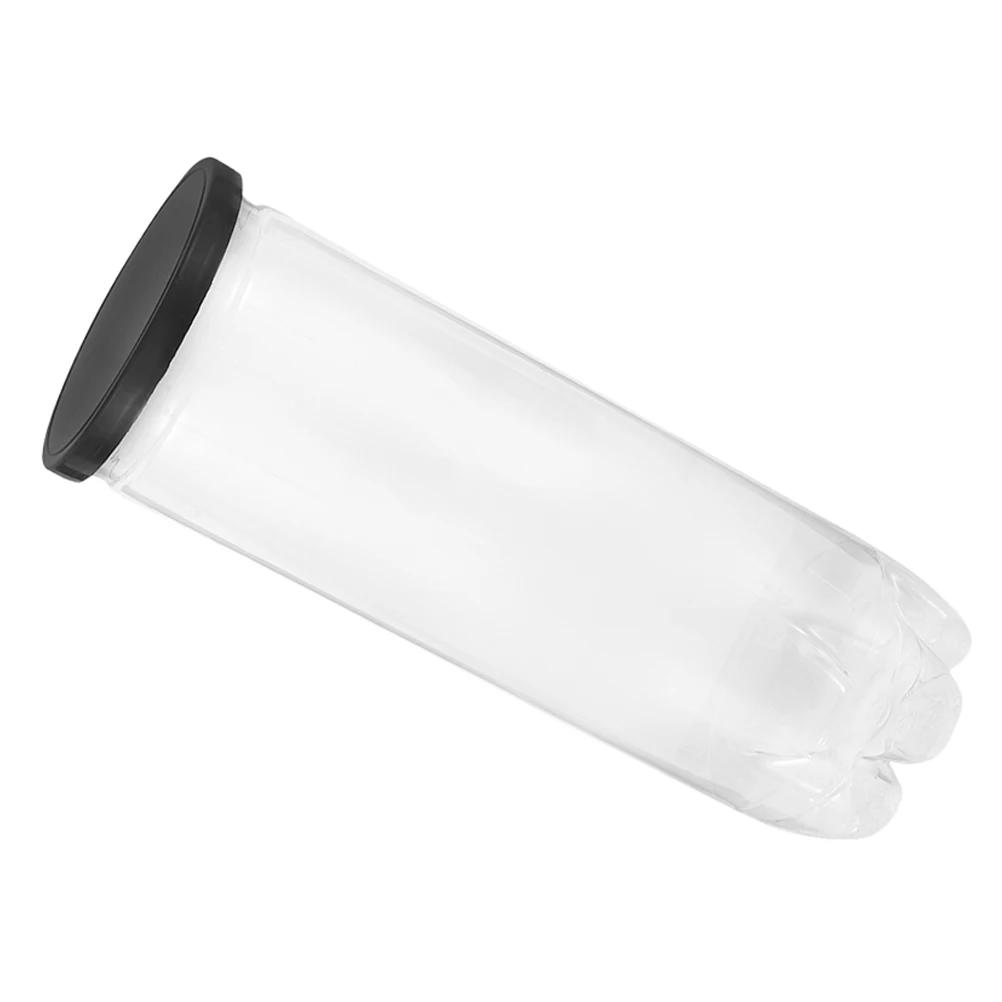 

Tennis Cylinder Ball Display Holder Transparent Balls Bulk Cover Apothecary Jars with Lids Case Trolley