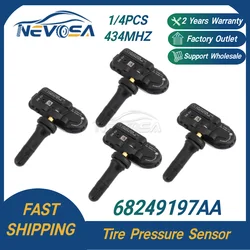 Nevosa 68249197AA 68239720AB 68185570AA TPMS Senser Tire Pressure Monitoring System For Dodge RAM Jeep Cherokee 434MHZ Air Gauge