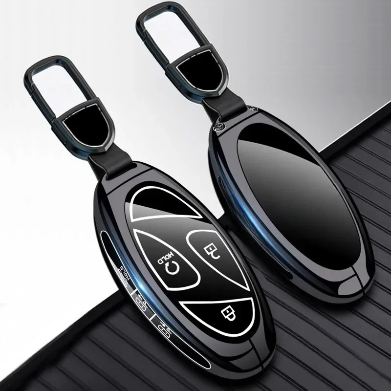 

Premium Key Case for Hyundai Sonata/Santa Fe/IONIQ 6/IONIQ 5N - Protective Cover Keybag Keychain