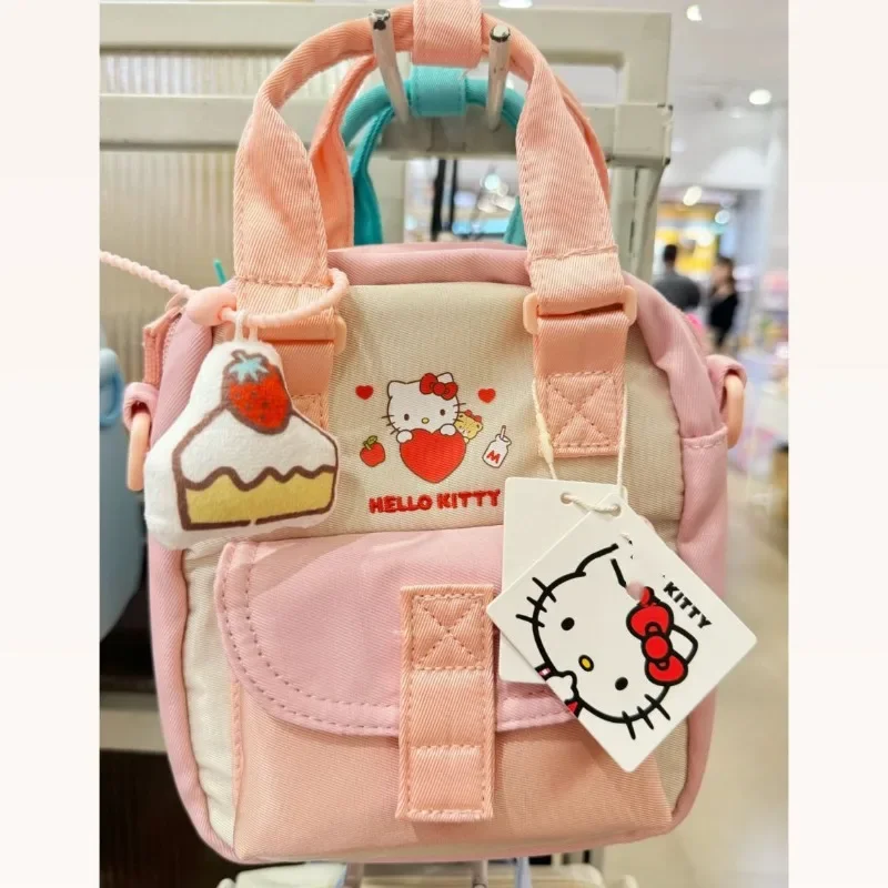 

Cinnamoroll Hello Kitty Anime Kawaii Sanrio Ins Crossbody Bag Cute Kuromi Cartoon Storage Bag Backpack Lovely Gifts for Girls