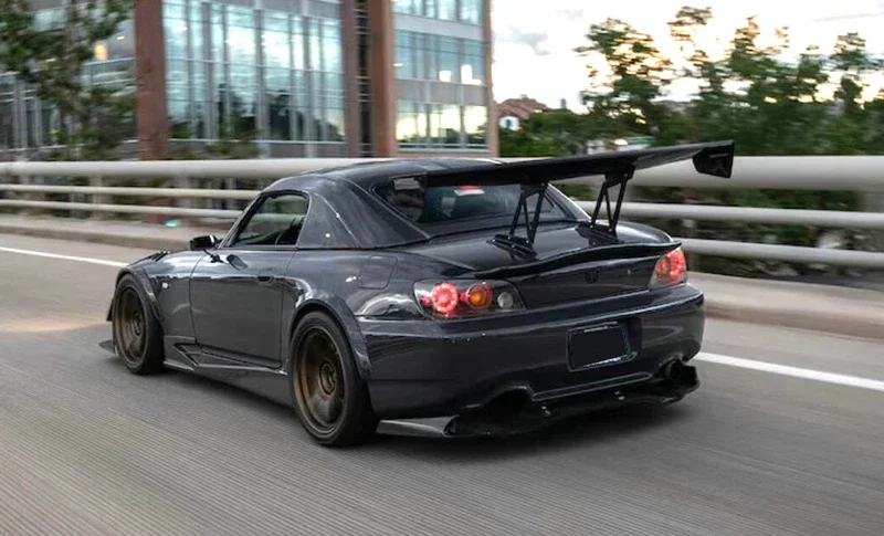 EPR Carbon Fiber Rear Under Diffuser, Accessories for S2000, AP2, VTX Type, Enhance the Appearance