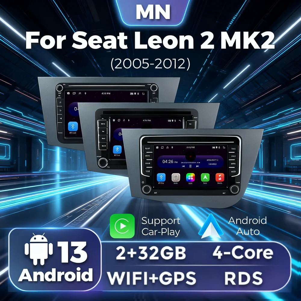 

Беспроводное Carplay Android Auto Radio 7 дюймов 8 дюймов для Seat Altea 2004-2015 Toledo 2004-2009 Автомобильная стереосистема RDS GPS Мультимедиа WIFI