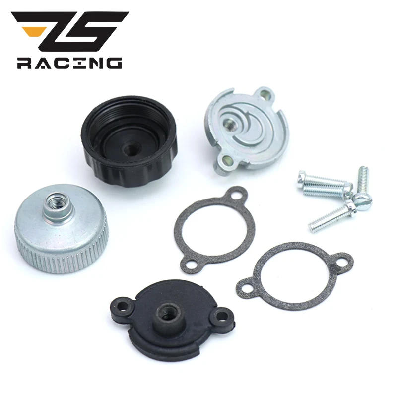 ZS Racing Metal/Plastic Carburetor Top Cover for Dellorto PHBG Carburetor Rebuild Kit 16-21mm
