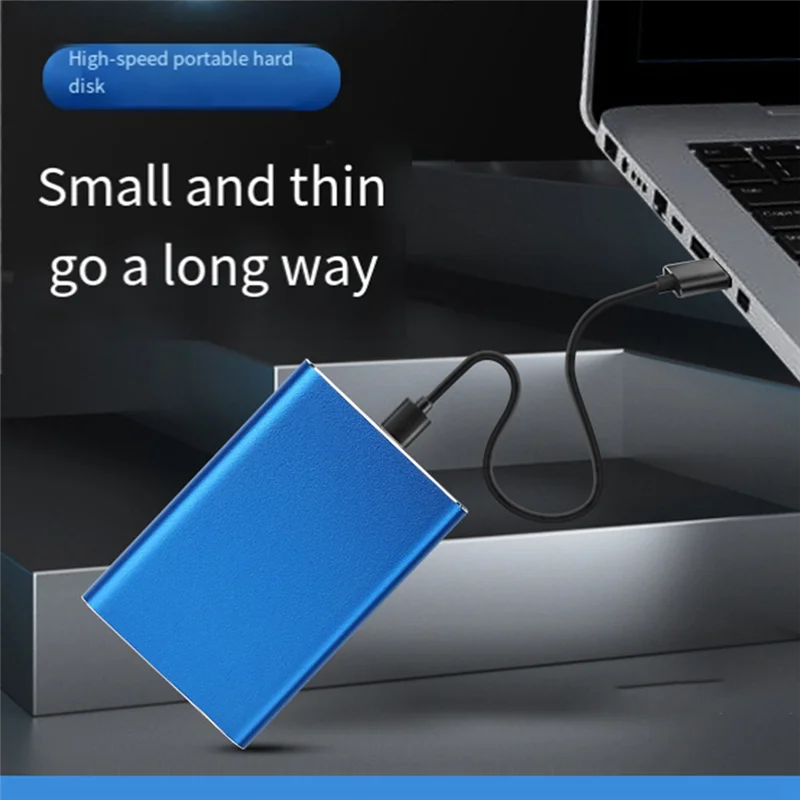 2.5인치 외장 모바일 하드 디스크 고속 USB 3.0 640GB 저장 장치 노트북 데스크탑 PC용 휴대용 하드 디스크