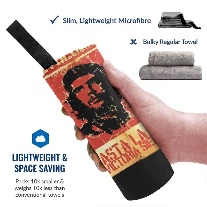 Che Guevara Cuba Revolucion Hasta La Victoria Mito 1 Quick dry Towel Surf Smooth Absorbent Personalized