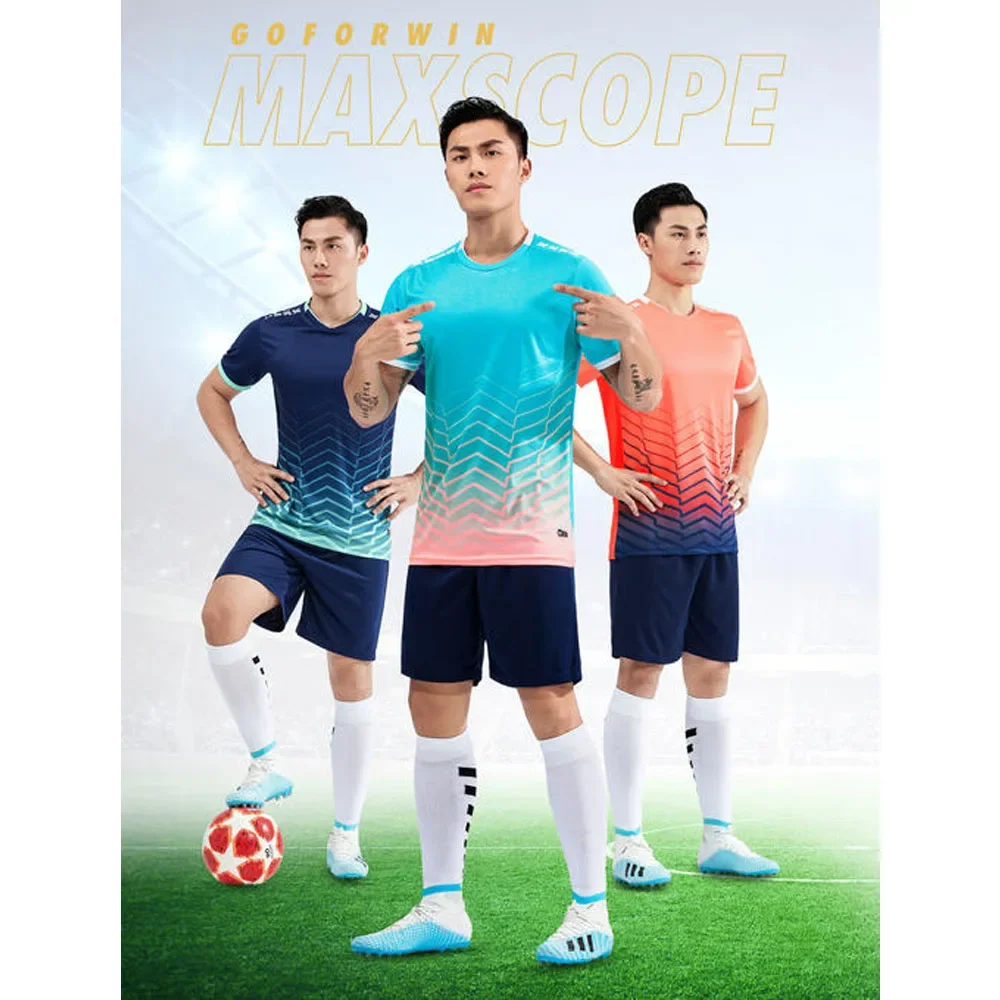 Men Football Jersey Adult Kid Personalize Soccer Uniform Kit Sports Clothes Women Futsal Sportswear Boy Training Tracksuit Child