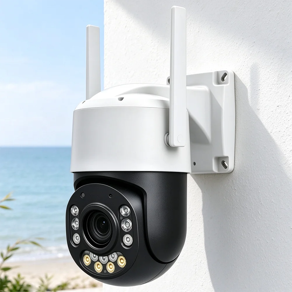 4K 8MP Outdoor 30X Optical Zoom WiFi POE Security Camera Humanoid Vehicle Auto Zoom Tracking Metal IP PTZ Surveillance Cameras