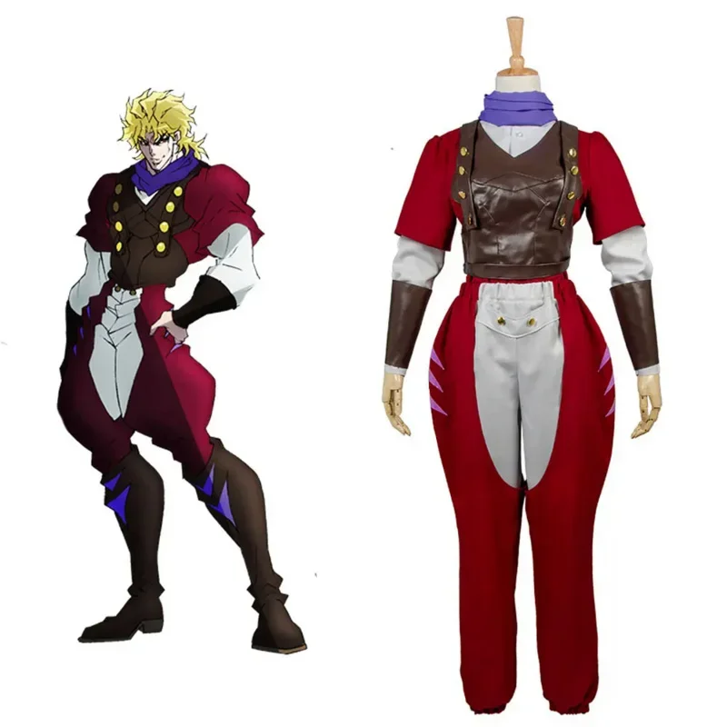 

JoJo's Bizarre Adventure PB Dio Brando Phantom Blood Eyes of Heaven Cospaly Full Set Uniform Carnival Cosplay Costume Outfit