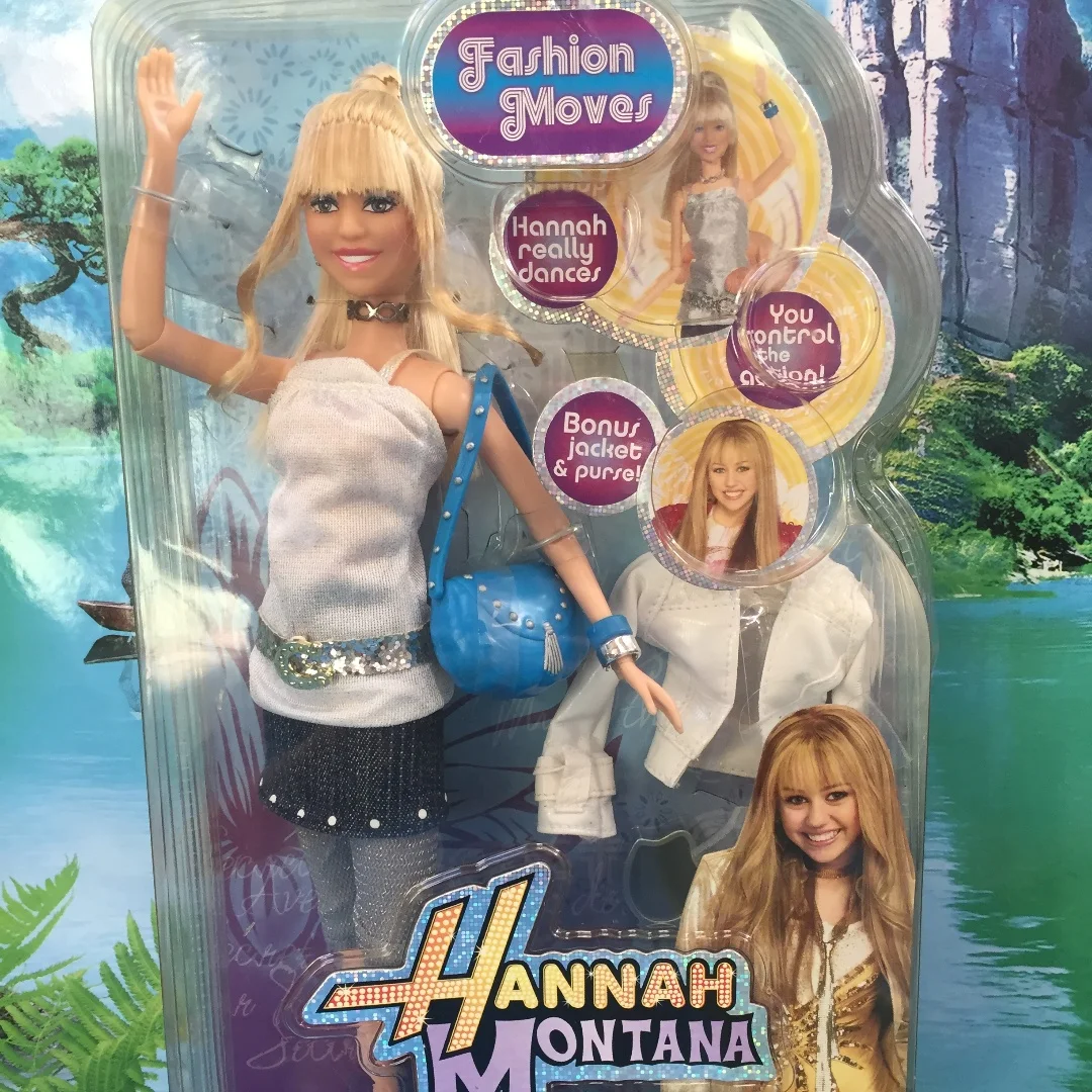 30cm Disney Hannah Montana Pvc Anime Figurine Model Fashion Changing Toys Joint Mobility Doll Children\'s Gifts Birthday Gift