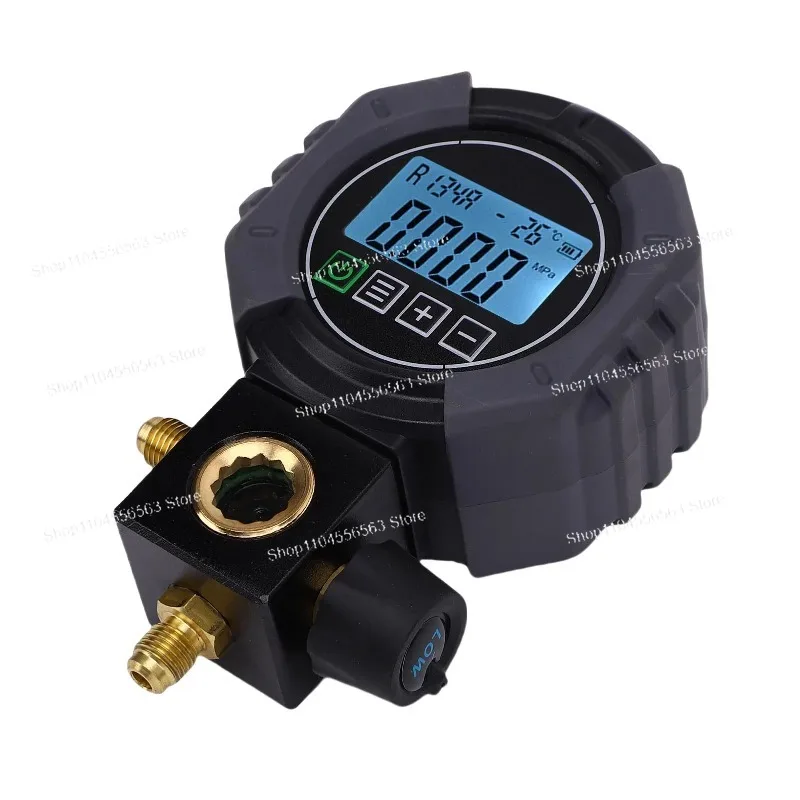 Digital Manifold Gauge 0-6000Kpa HVAC Refrigeration Pressure Tester Diagnostic Tool