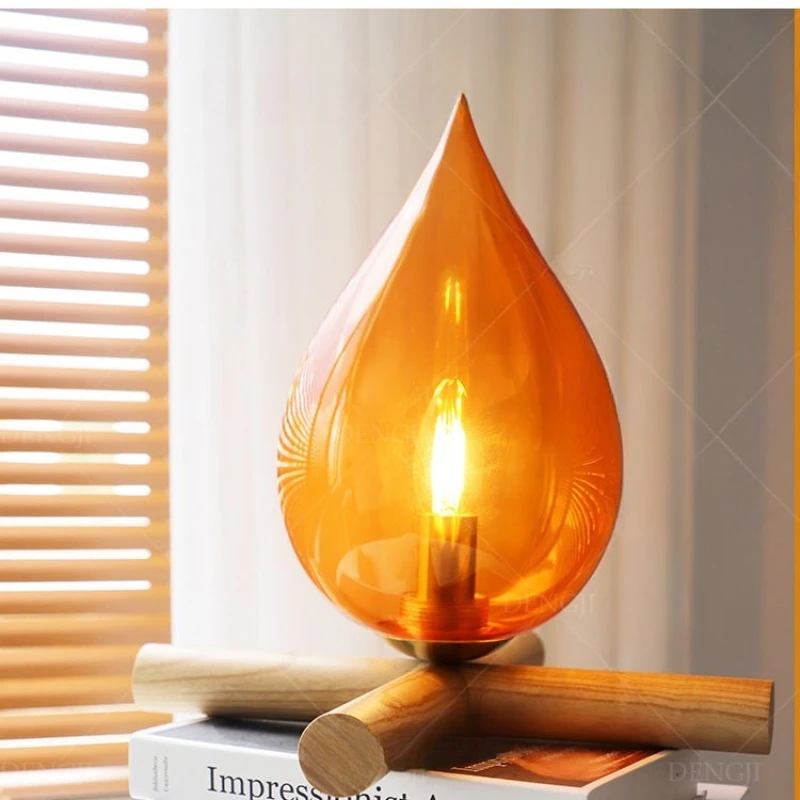 Table lamp retro desktop bedside night light 85 color rendering index bedroom set