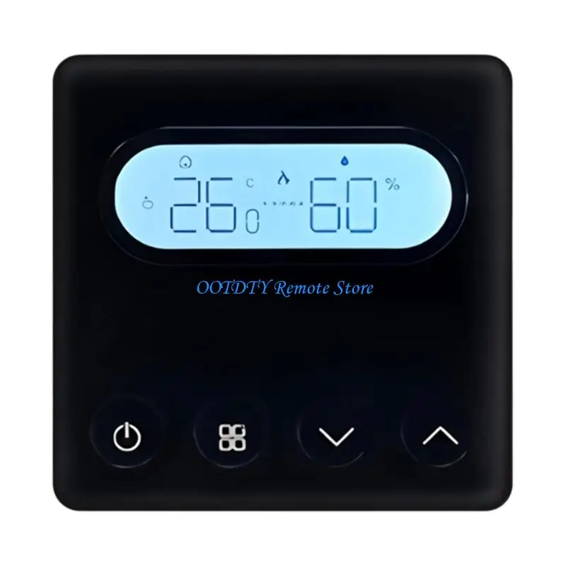

App Enabled Thermostat Easy Installation Designs Device for Heating Systems
