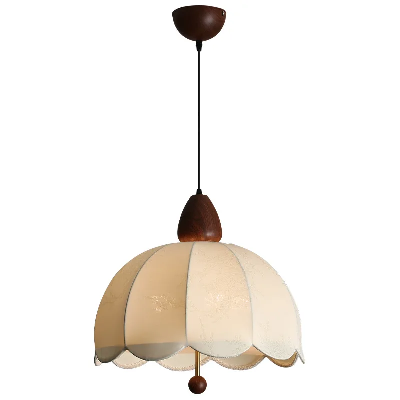 

Подвесной светильник для французской кабинета, спальни, подвесной светильник для обеденного стола с принтом из средневековой ткани, подвесной светильник для ресторана в стиле ретро для проживания в семье