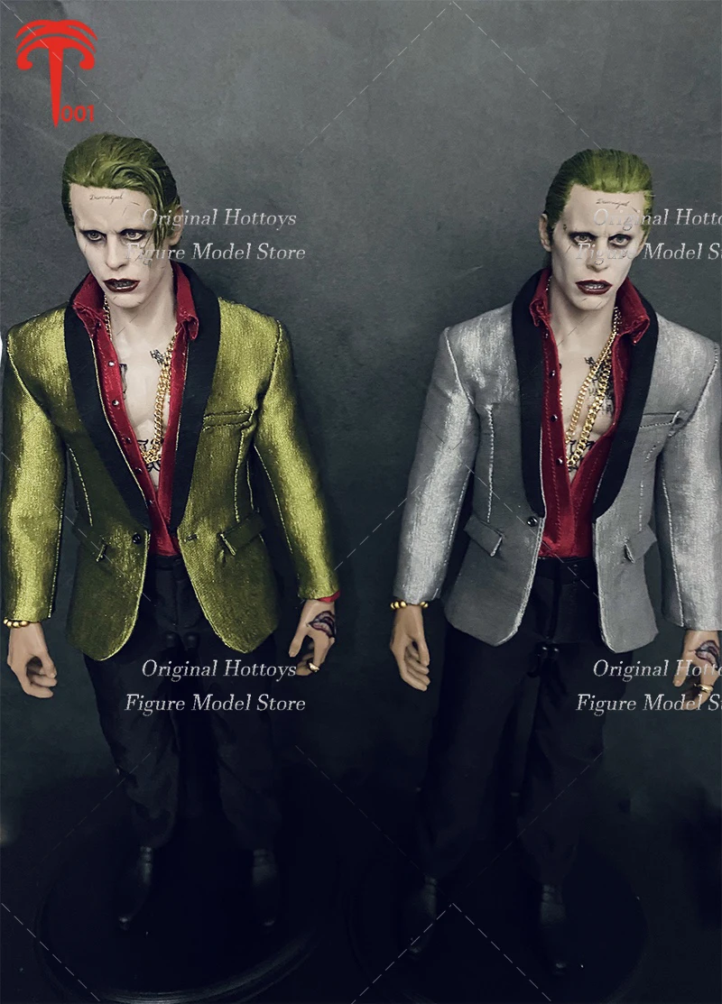 XT001 1/6 Scale Men Soldier Jared Leto Suicide Squad Super Villain Joker Full Set 12-inches Action Figure Doll Fans Gifts