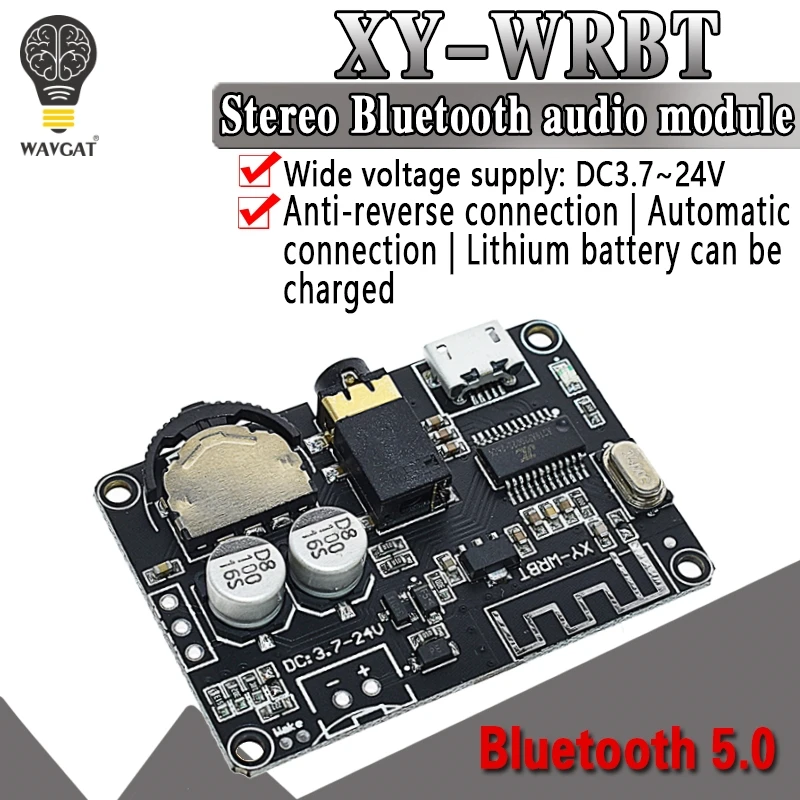 Kompatybilna płyta odbiornika audio Bluetooth 4.0 Bluetooth 5.0 MP3 bezstratna płyta dekodera bezprzewodowy moduł muzyczny stereo XY-WRBT