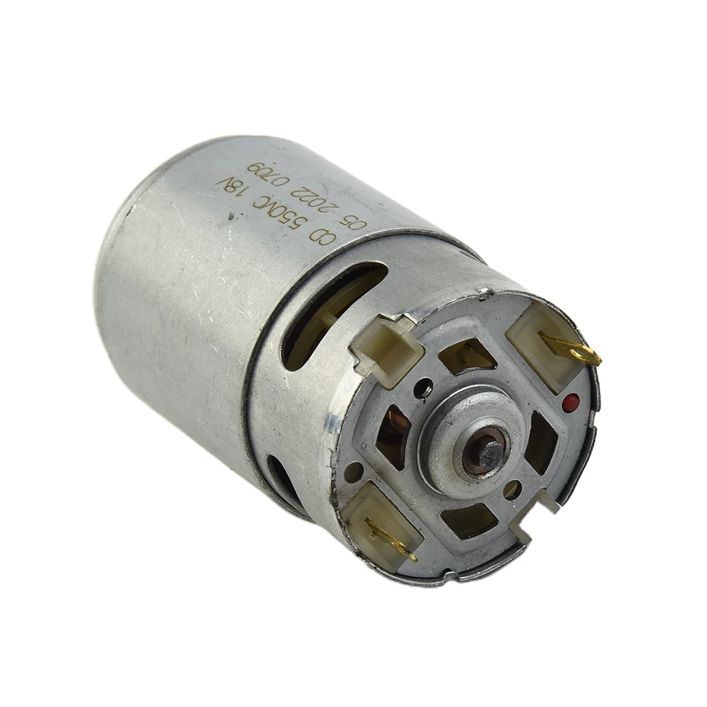 13 Teeth RS550 Motor for cordless for Drill GSB/GSR120 LI 18V Metal Shell with Strong Carbon Brush for Long for service Life